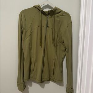 Lululemon Athletica Hooded Define Jacket in Bronze Green